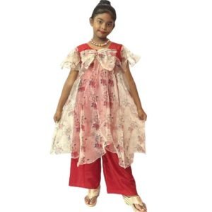 kids organza palazzo set